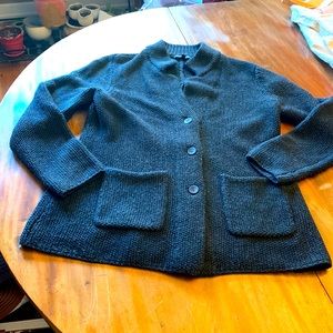 Eileen Fisher cardigan sweater/knit jacket